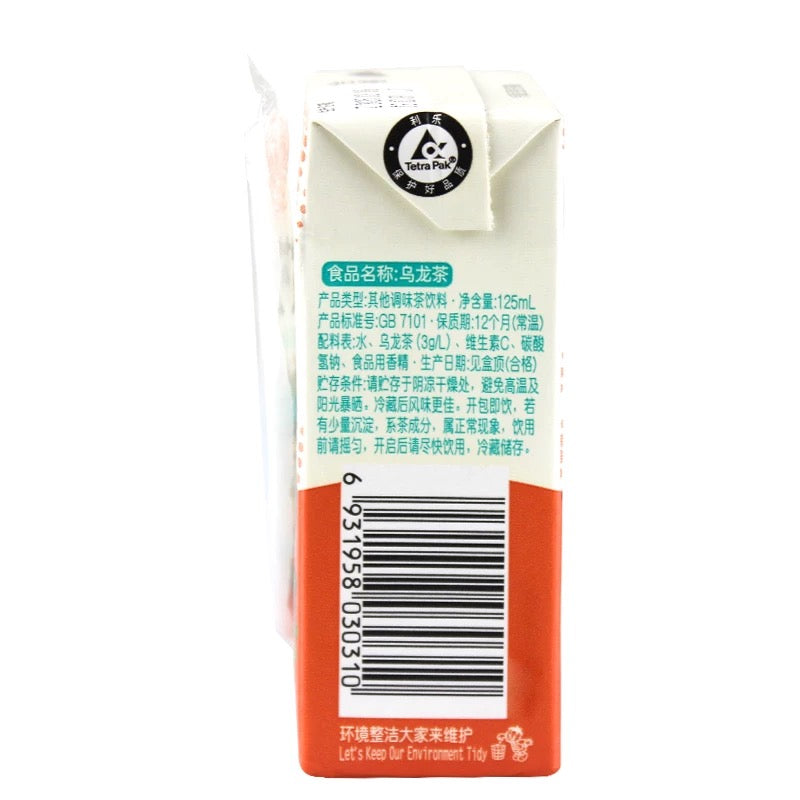 【旺仔】纸盒 乌龙茶 125ml*36