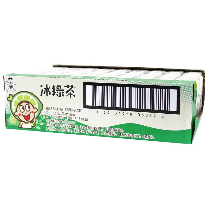 【旺仔】纸盒 冰绿茶 125ml*36