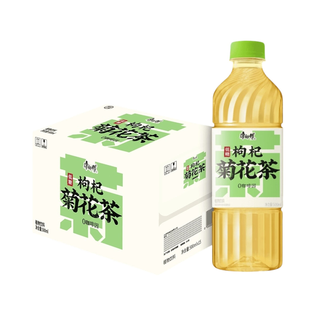 【康師傅】低糖枸杞菊花茶500ml*15