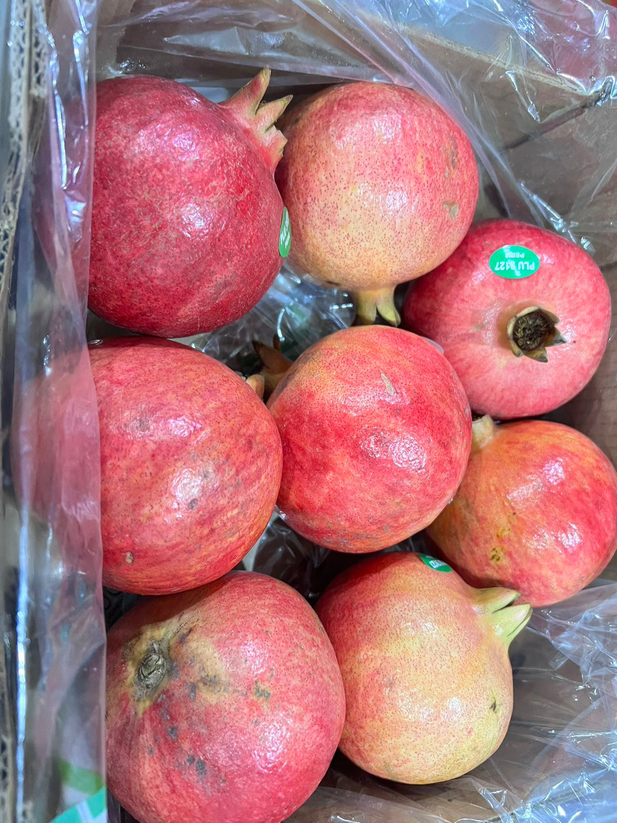 【Peru】1 box of red pomegranates 3.8 kg