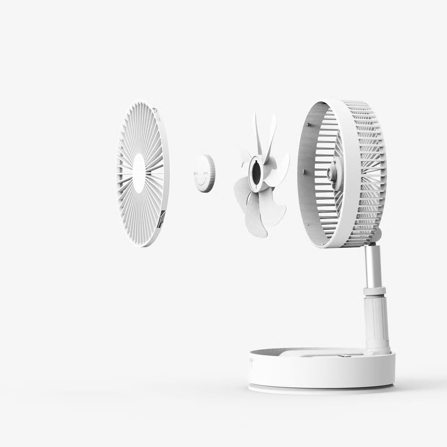 【中國】充電款折疊伸縮風扇1套