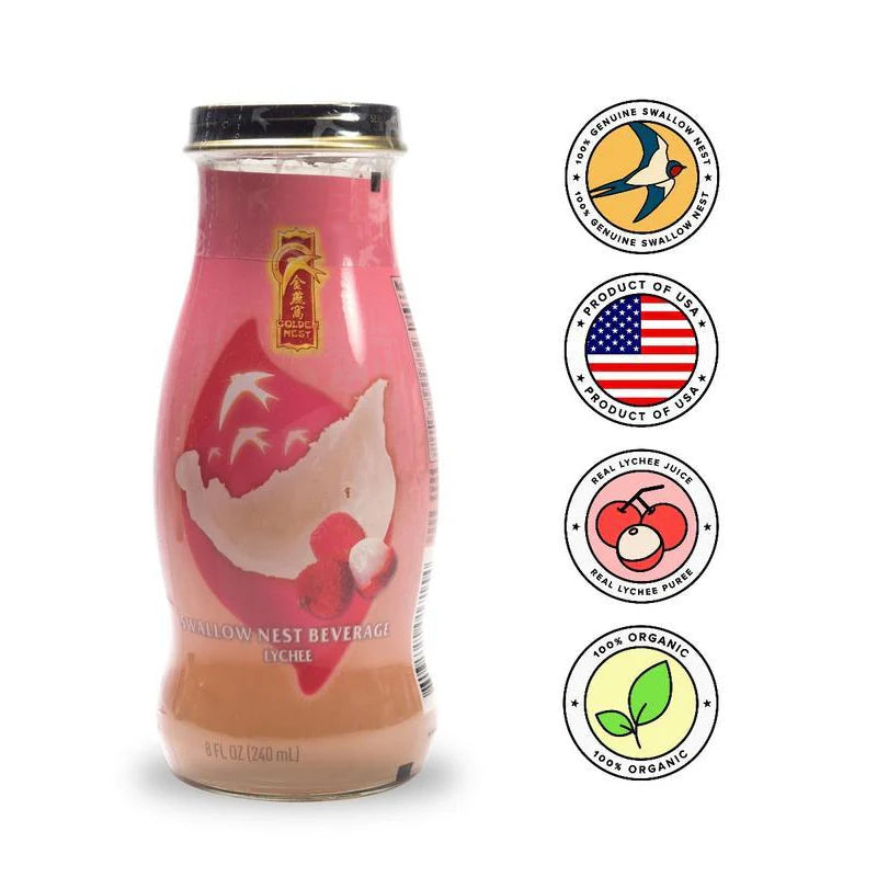 【金燕窩】荔枝味燕窩飲品240ml*6