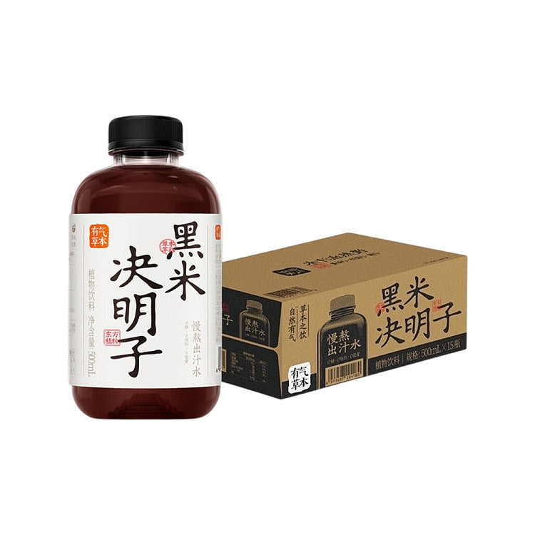 【果子熟了】有气草本 黑米决明子 植物饮料 500ml*15