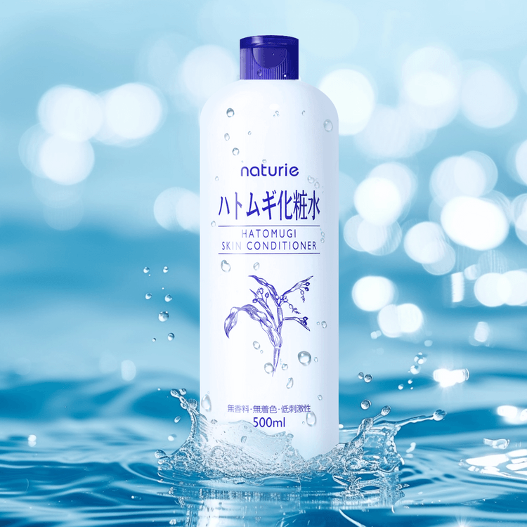 【Naturie】Job's tears moisturizing whitening toner 500ml * 2