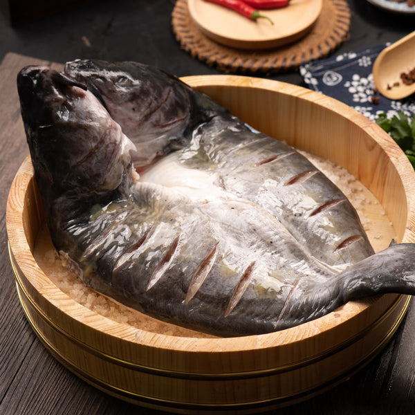 ❄️【Hengxing Fishing Port】Open back Qingjiang fish 1 piece 900g