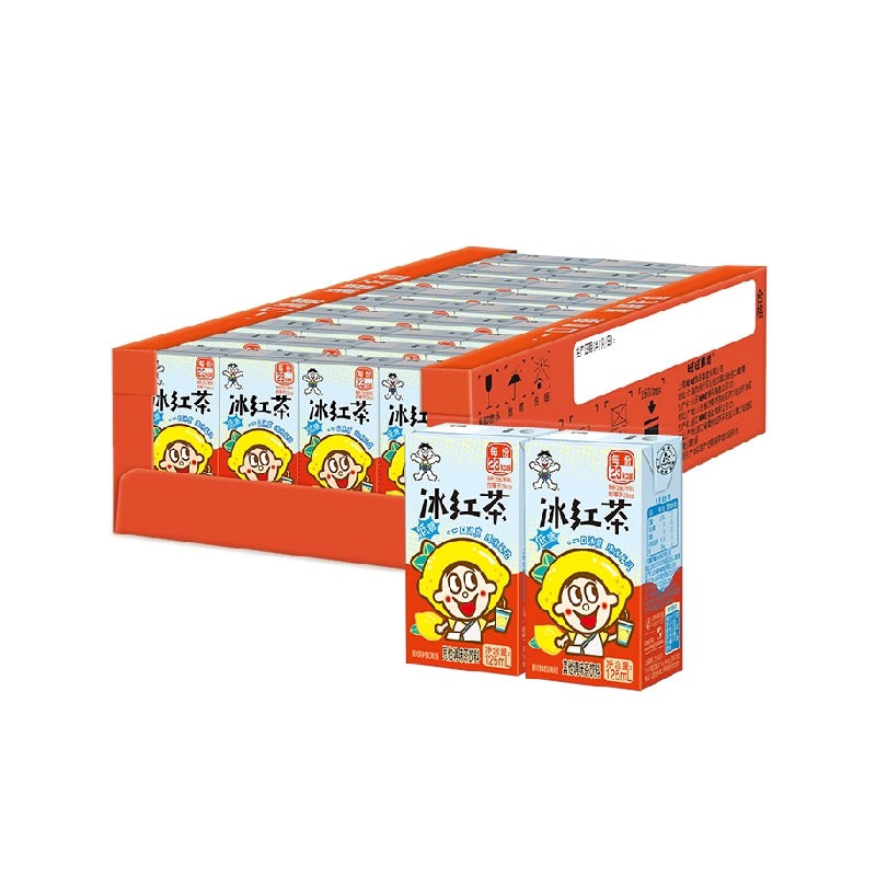 【Wangzai】Iced black tea in paper box 125ml*36