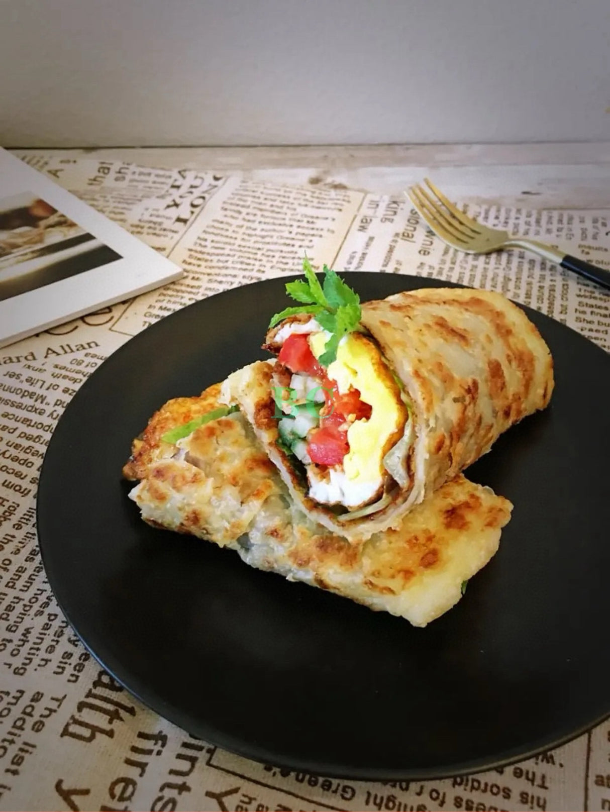 ❄️【PARATHA】Low-oil pancake