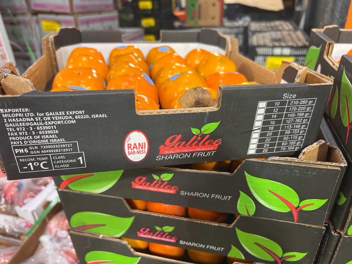 【以色列】莎倫甜柿1盒18-22個