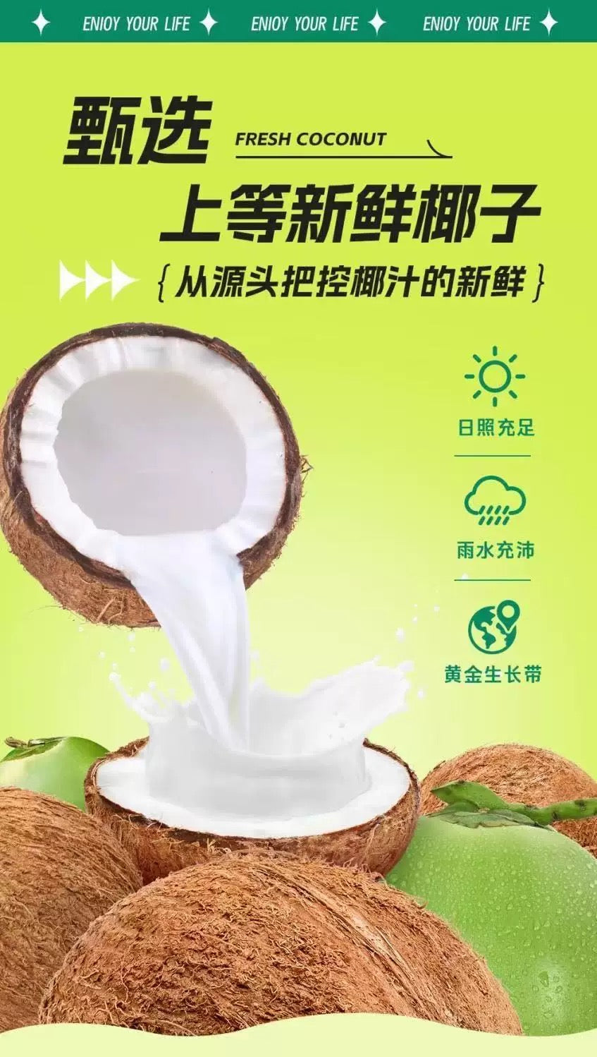 【清蓝】生椰牛乳 380ml*15