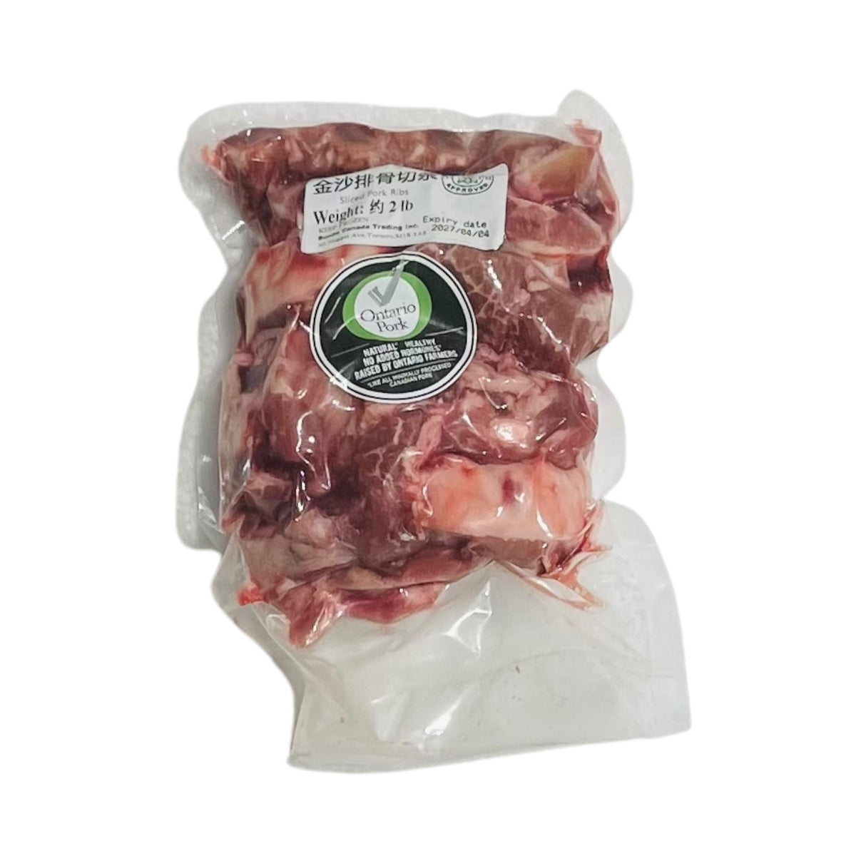 ❄️【加拿大】全自然金沙排骨切條