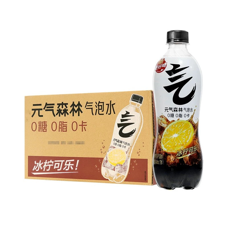 【Yuanqi Forest】Ice lemon cola sparkling water 480ml*15