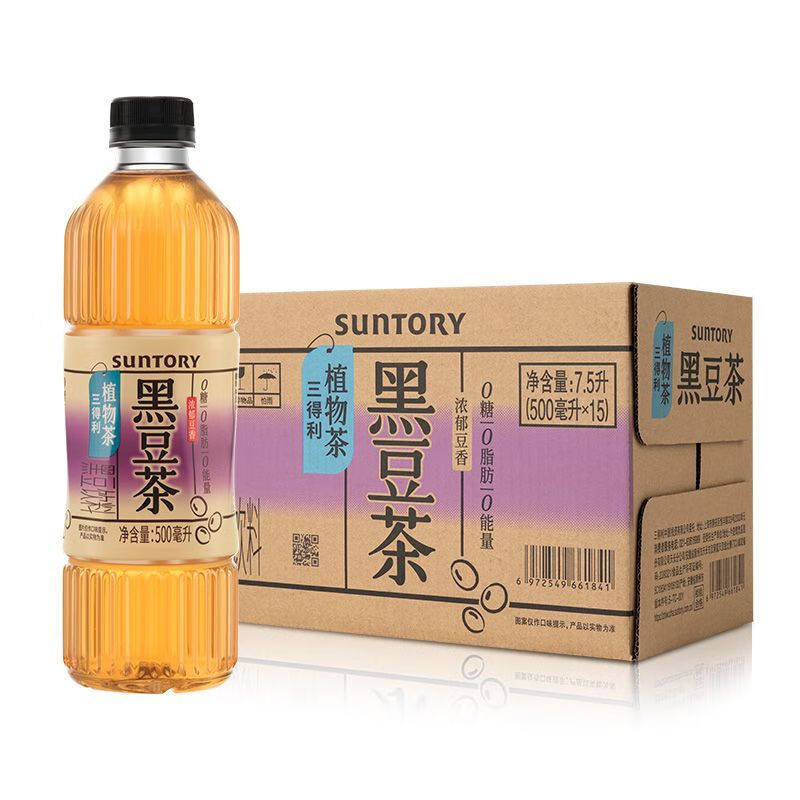 【三得利】黑豆茶 500ml*15