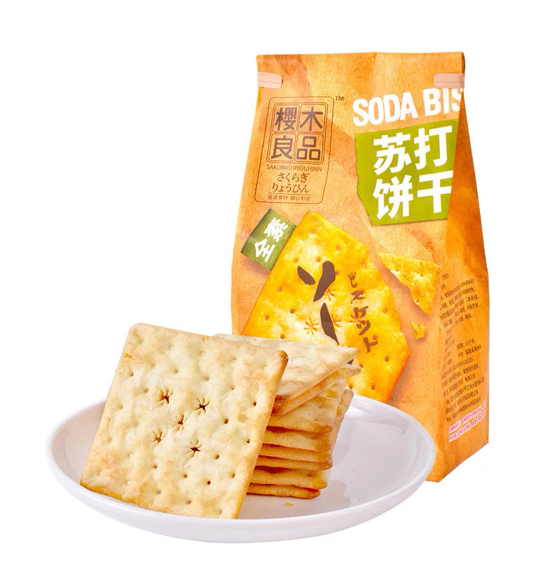 【櫻木良品】藜麥味蘇打餅乾192公克*2