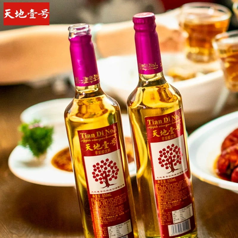 【Tian Di Yi Hao】Apple Cider Vinegar Drink Gift Box 650ml*4