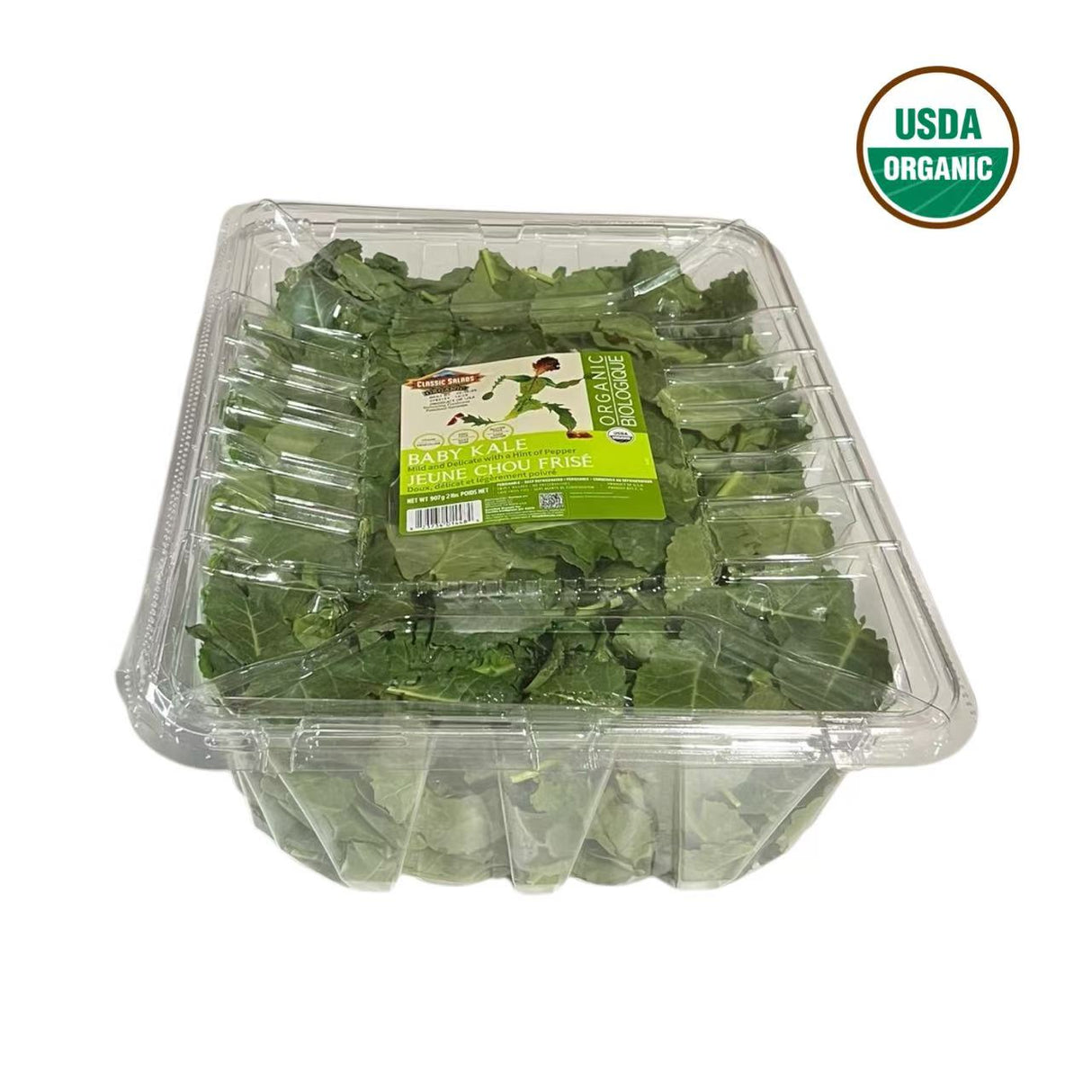 【有机沙拉】嫩叶羽衣甘蓝 1盒2磅