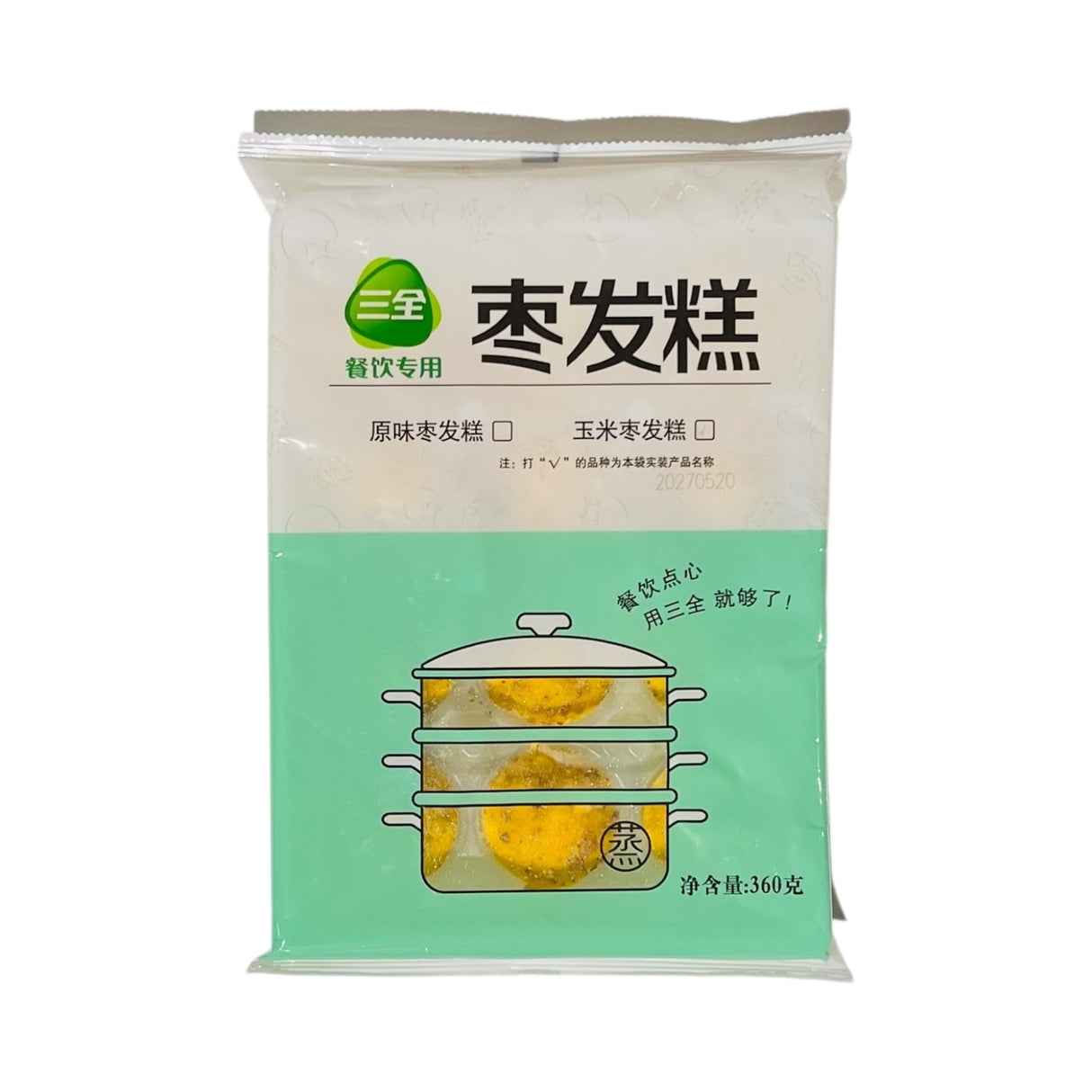 ❄️【三全】玉米枣发糕