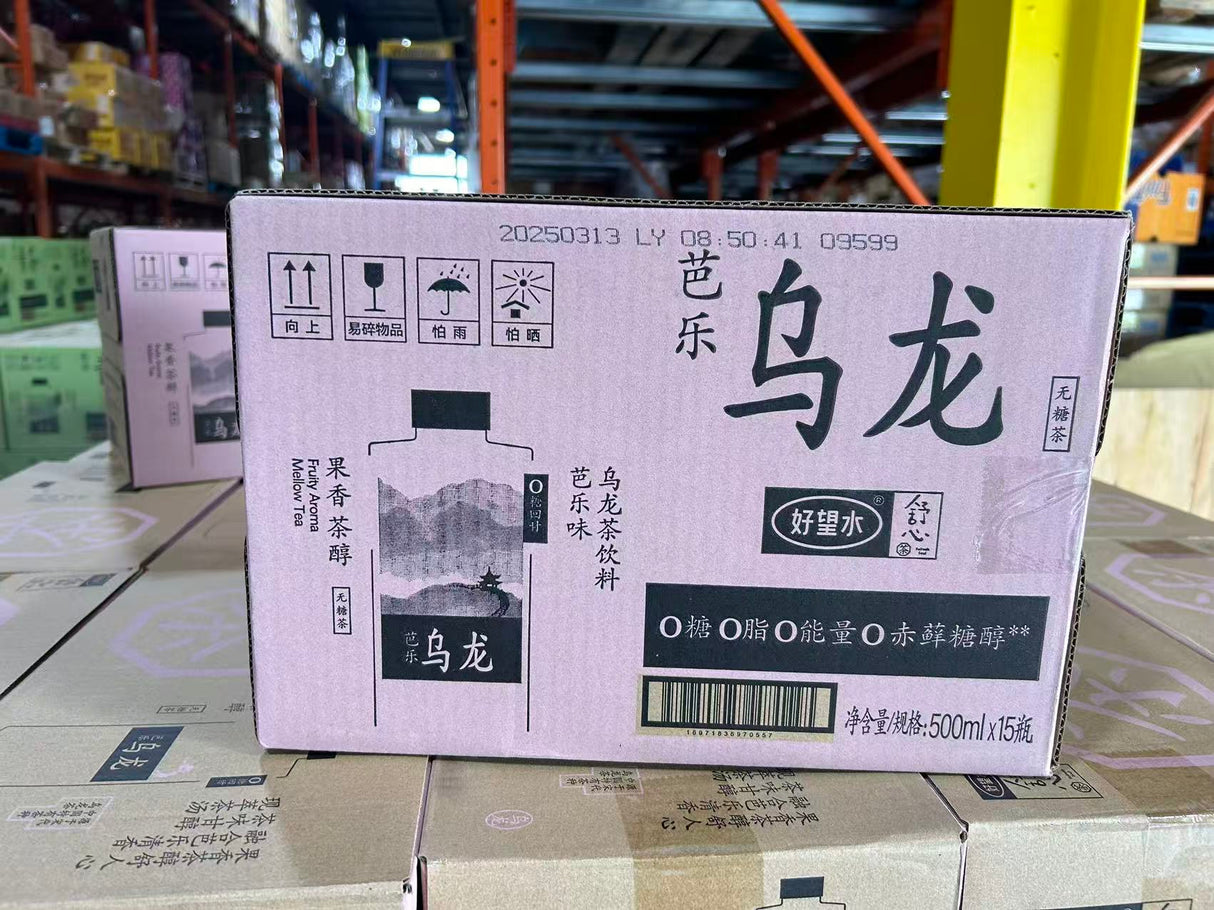 【好望水】無糖茶芭樂烏龍500ml*15