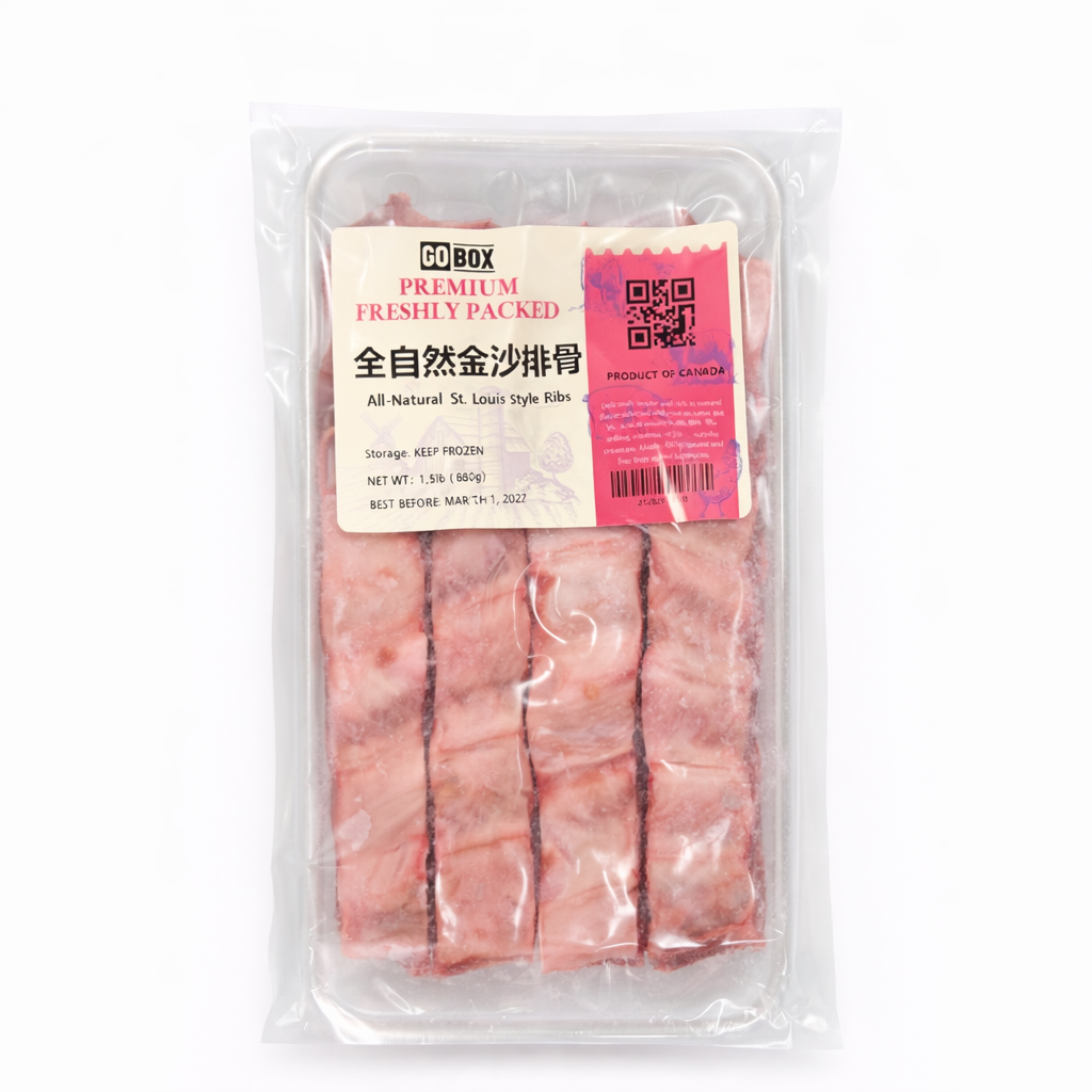❄️【GO BOX】全自然金沙排骨