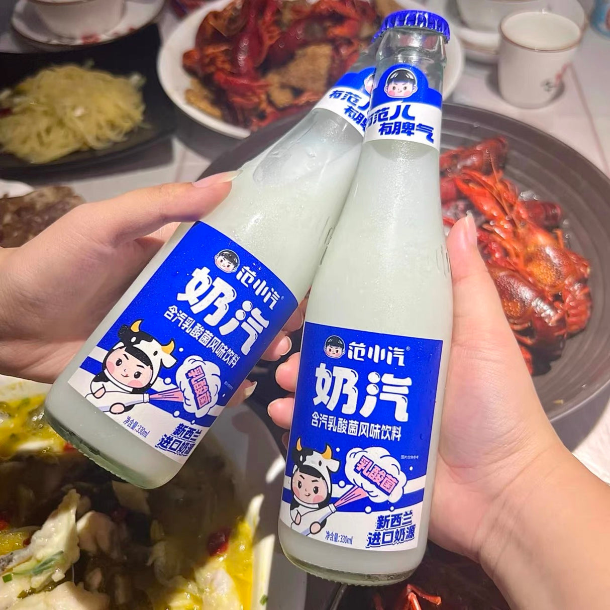 【范小汽】奶汽 乳酸菌风味饮料 330ml*15