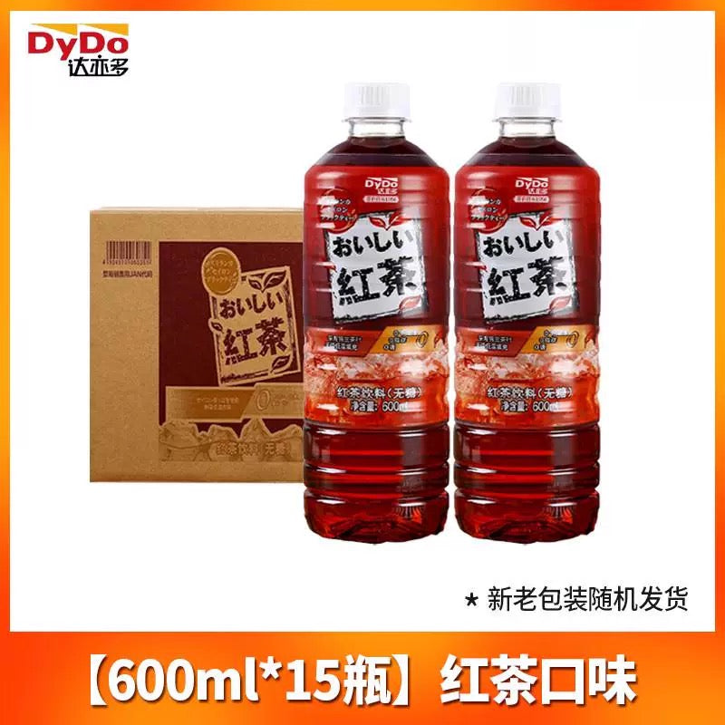 【达亦多】无糖红茶 600ml*15