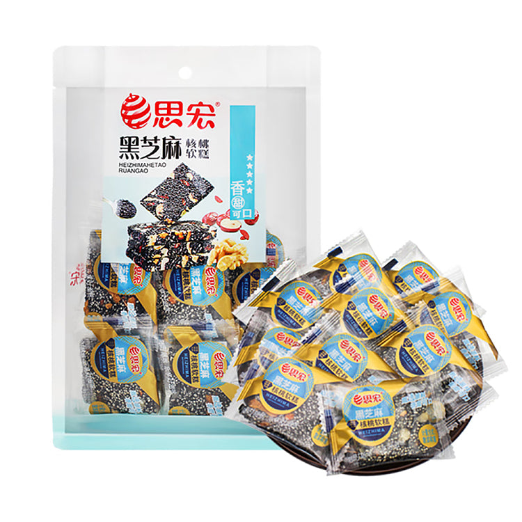 【Sihong】Black sesame walnut soft cake 200g*4