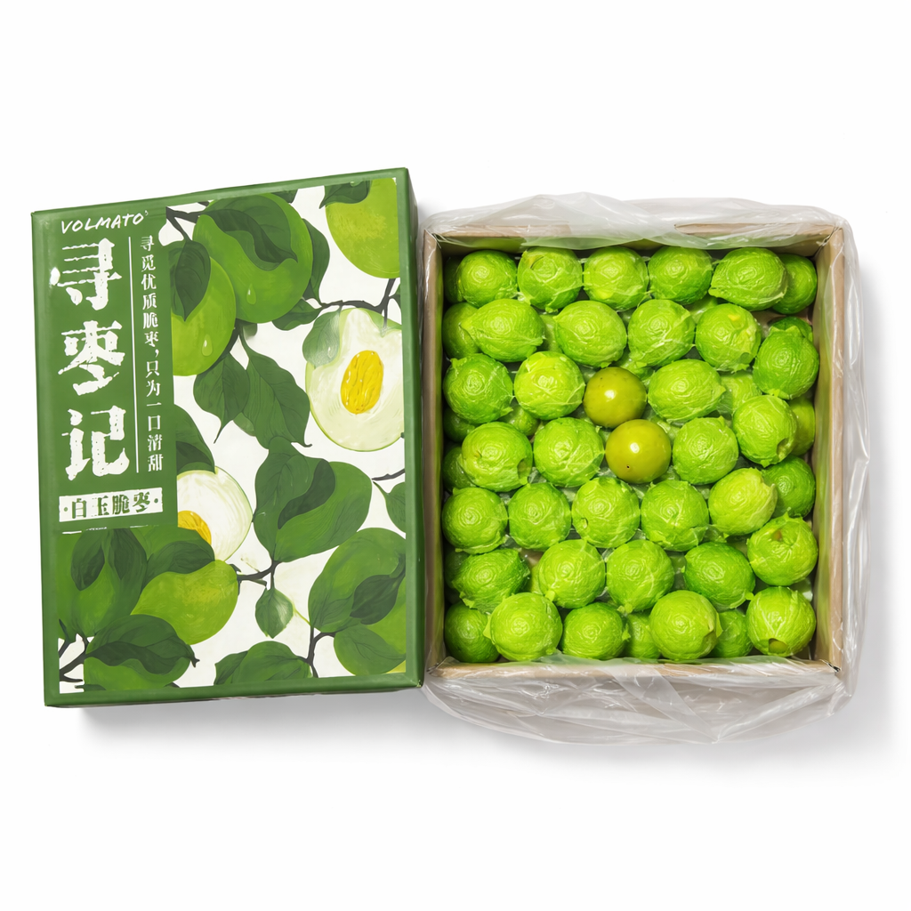 【VOLMATO】白玉脆枣礼盒(牛奶枣) 1盒2.5公斤