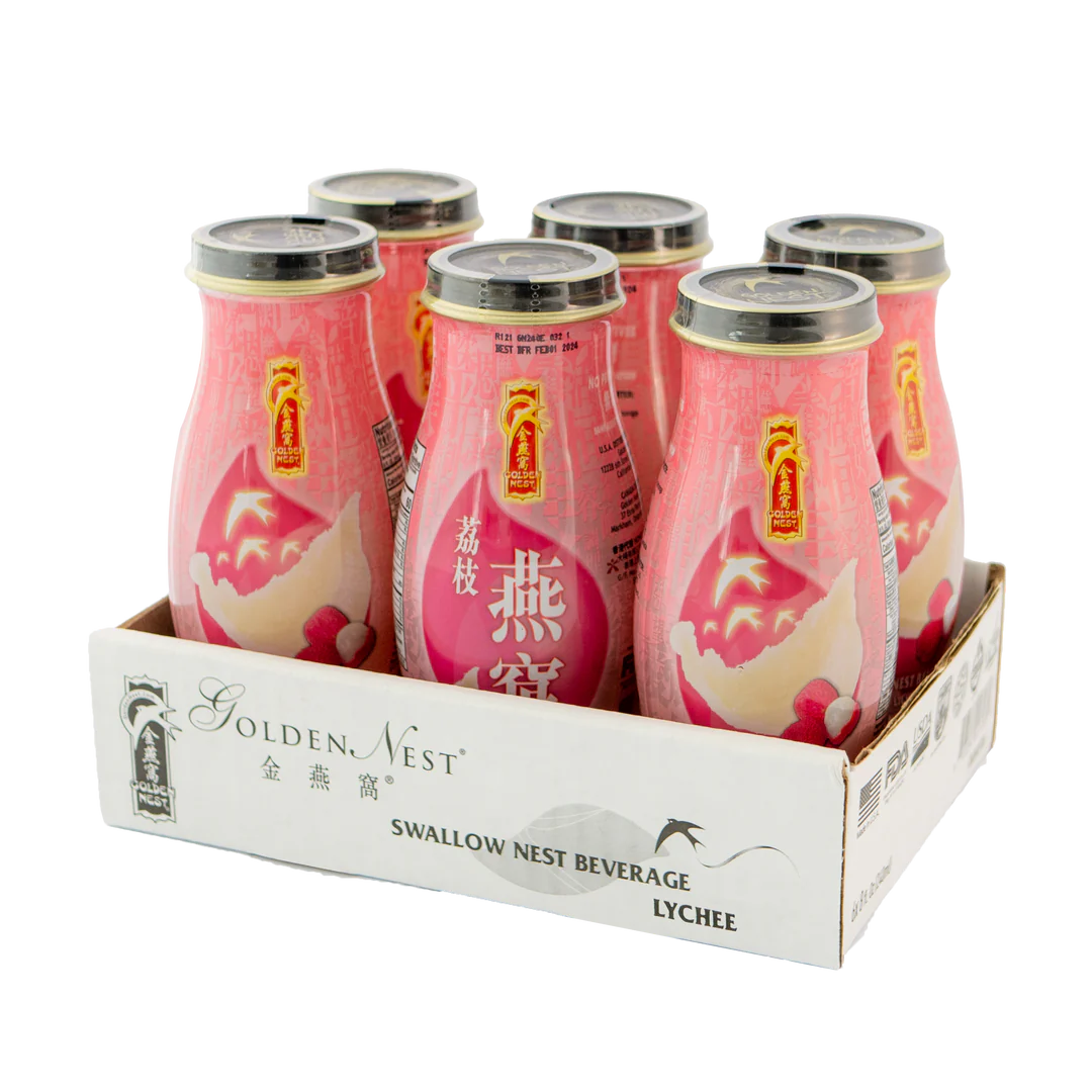 【金燕窩】荔枝味燕窩飲品240ml*6