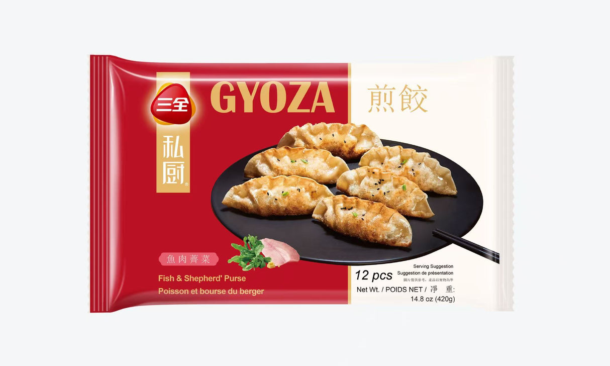 ❄️【三全】私厨煎饺 鱼肉荠菜