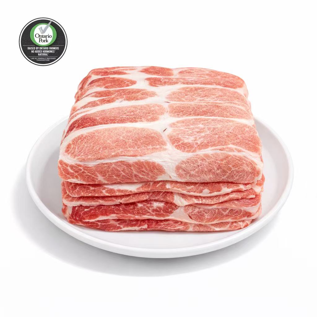 ❄️【TRULY FRESH】全自然猪梅头肉片 4磅