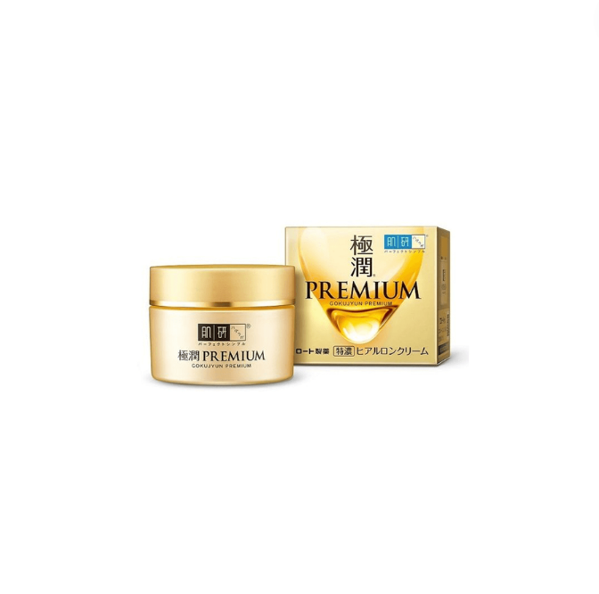 【ROHTO】Hada Labo Super Moisturizing Gold Bottle Hyaluronic Acid Cream Super Moisturizing Cream 50g
