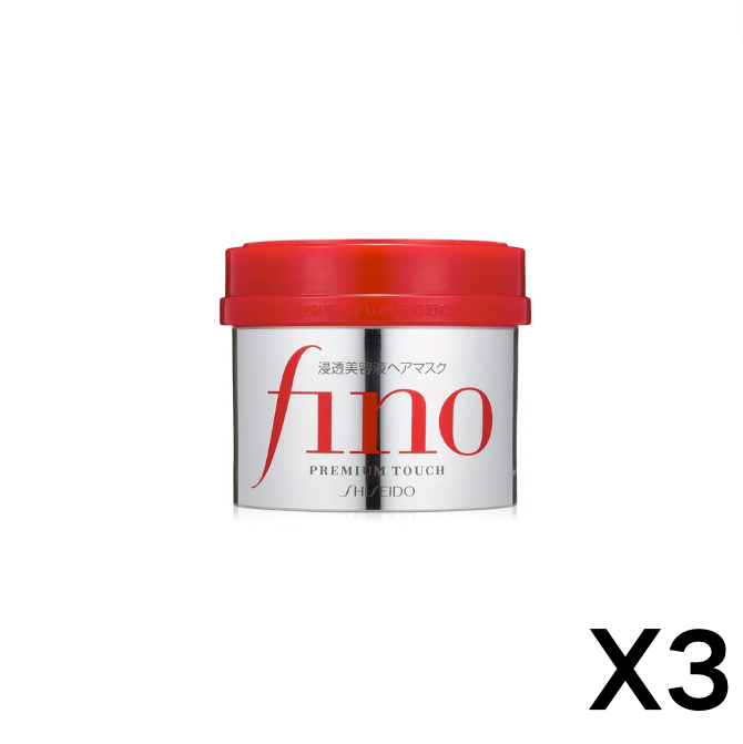 【SHISEIDO】FINO High-efficiency Penetrating Repair Hair Mask for Damaged Hair 230g * 3