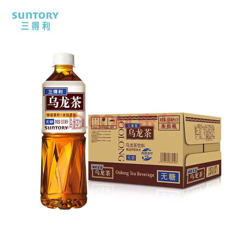 【Suntory】Sugar-free Oolong Tea 500ml*15