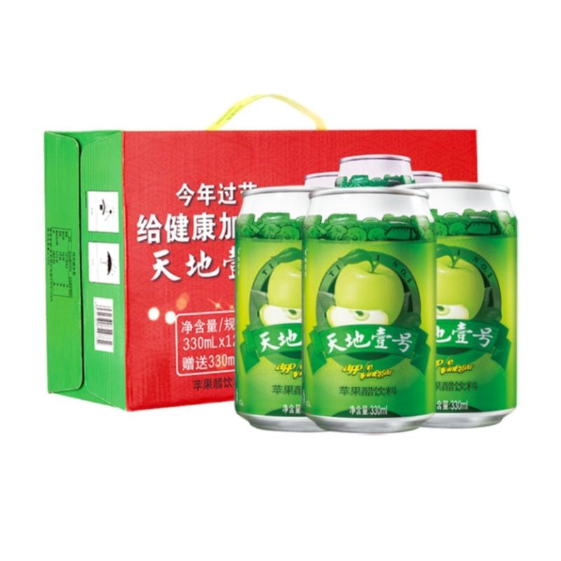 【天地一号】苹果醋饮料 330ml*15