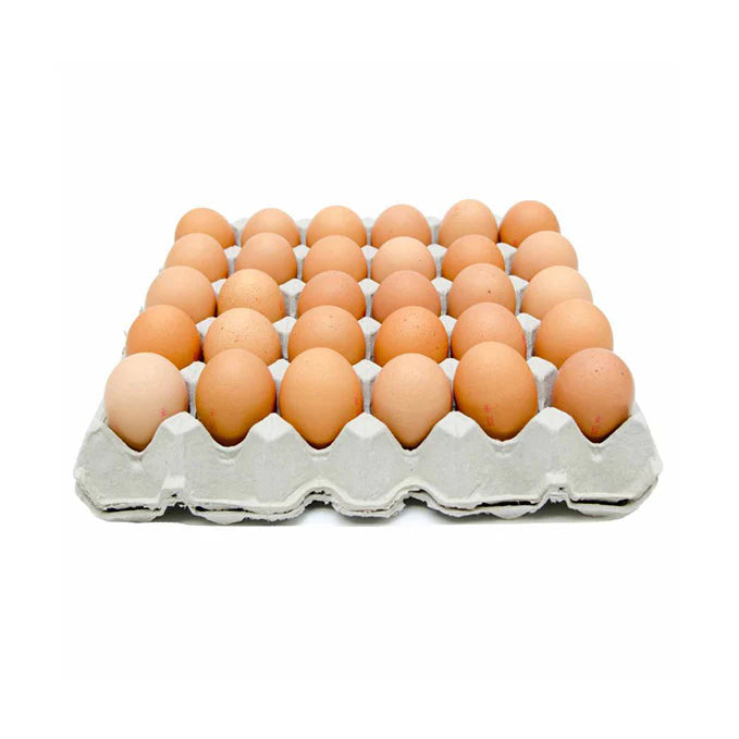 【Local】Farm free range eggs Medium Brown 1 box 180 pieces
