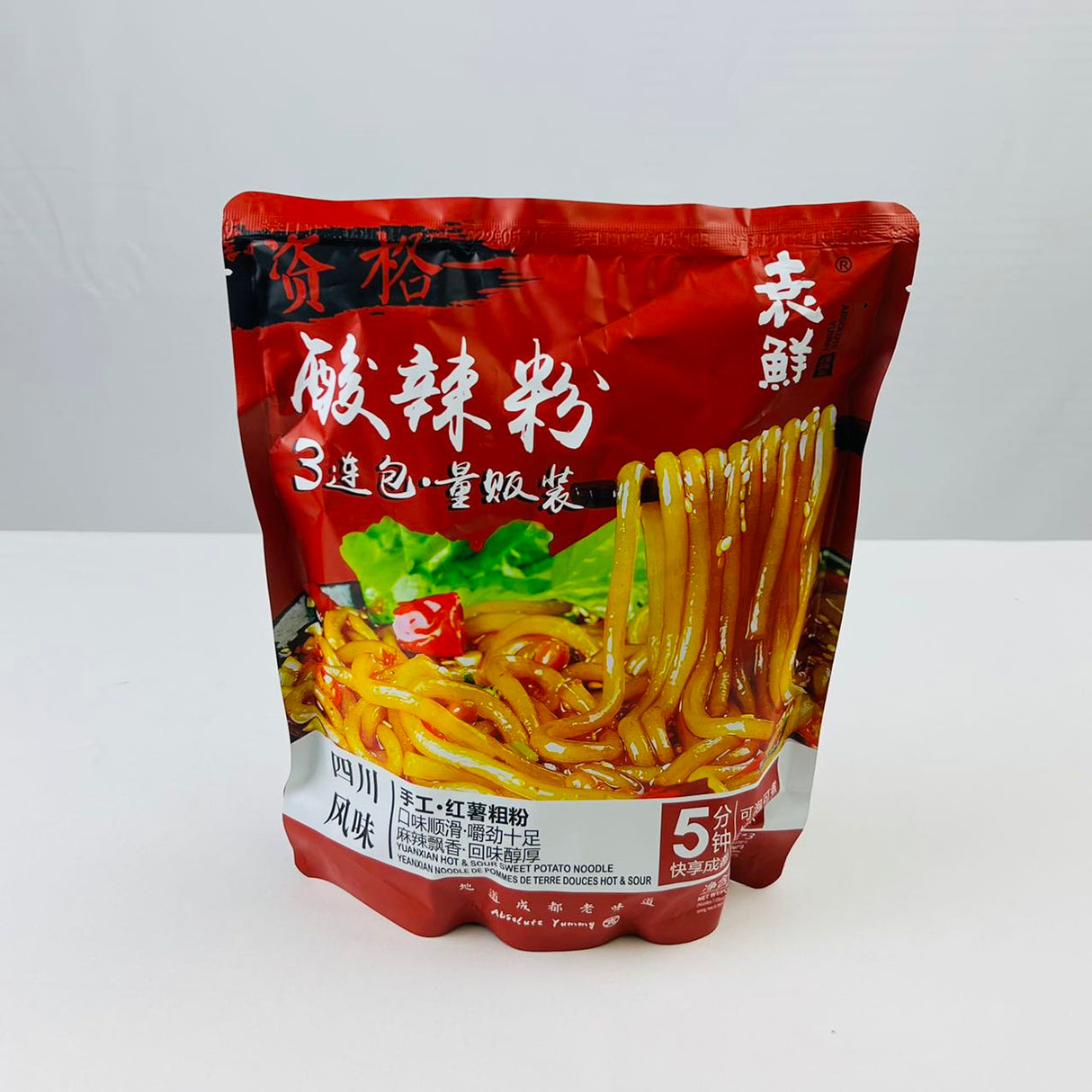 【Yuan Xian】Hot and Sour Rice Noodles 2 large packs 6 servings