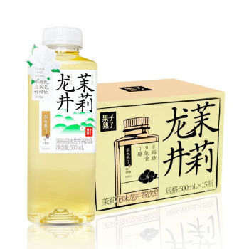 【The fruit is ripe】Jasmine Longjing 500ml*15