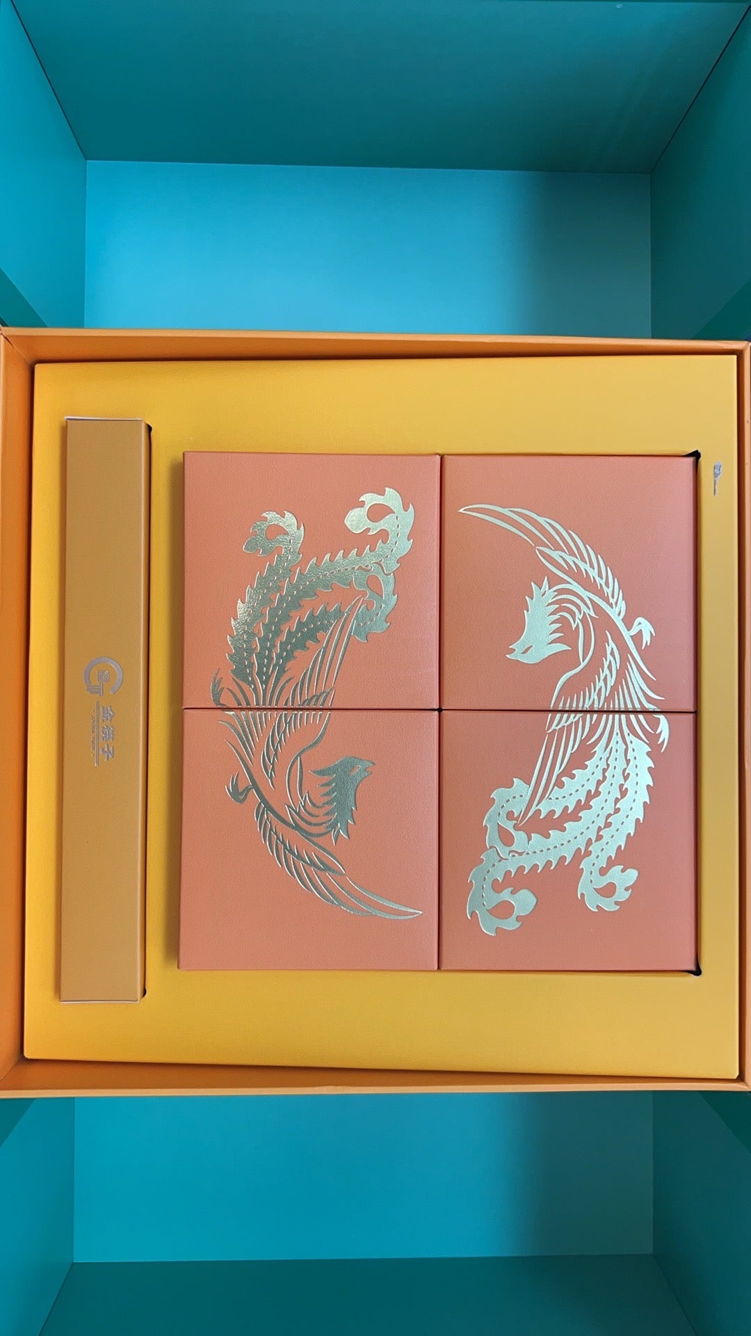 【金筷子】凤鸣盒月饼礼盒 480克