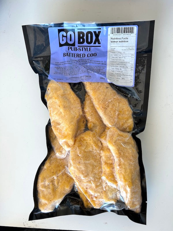 補貨中❄️【GO BOX】烤箱即食英式酥皮鱈魚1.5磅