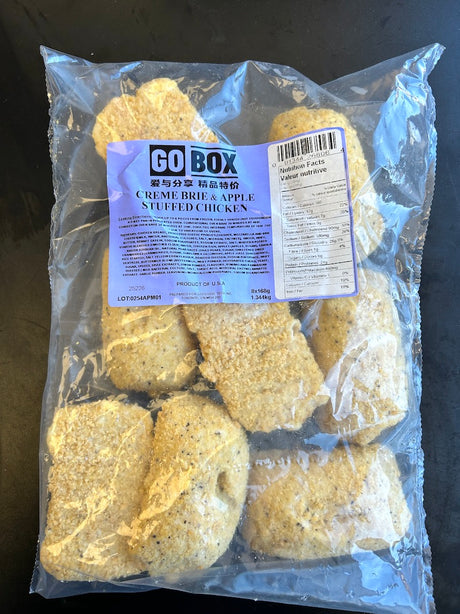 ❄️特价【GO BOX】布利乳酪苹果填馅鸡胸肉 6oz*8