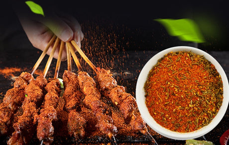 【Qi Shen】Special ingredients for barbecue skewers 45g*10