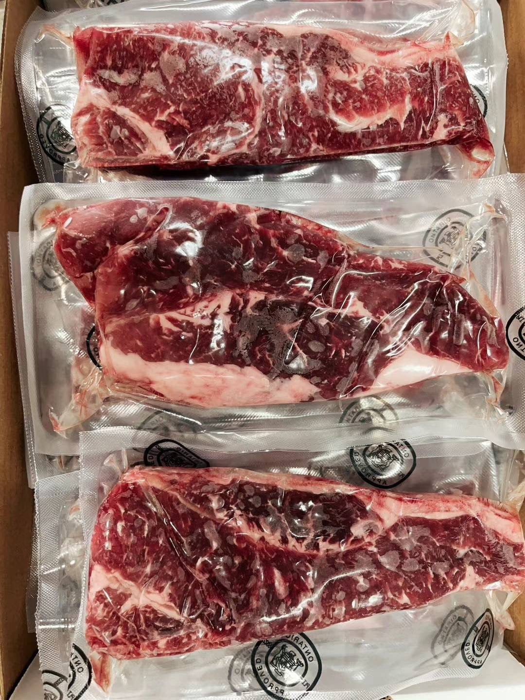 ❄️【Canada】AAA New York steak 1 box 10 pounds