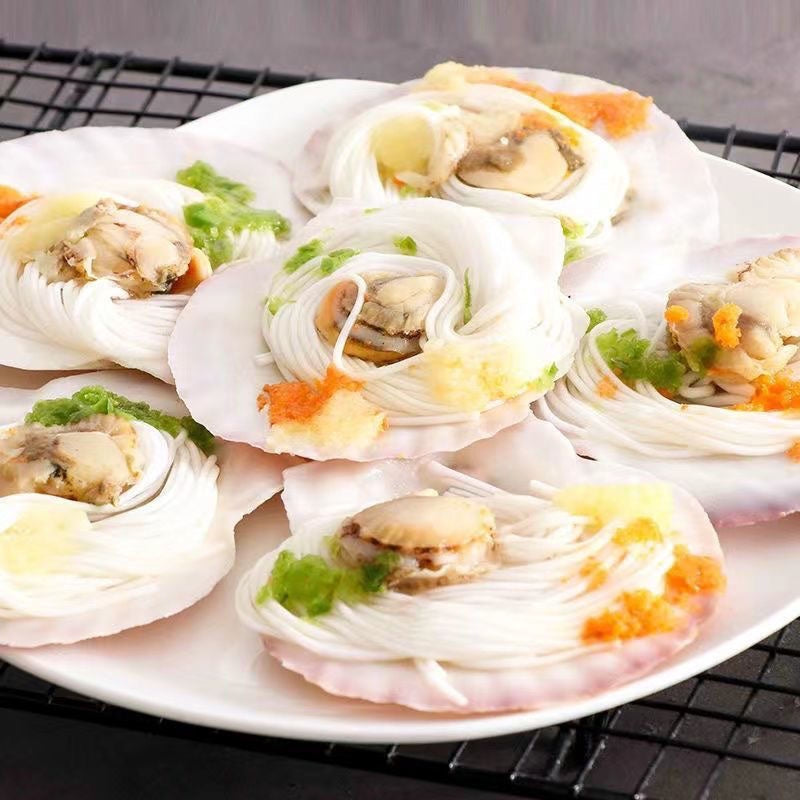 ❄️【Beiyang Seafood】Scallops with garlic vermicelli 200g*3