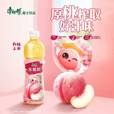 【康師傅】水蜜桃飲品500ml*15