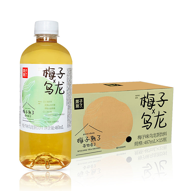 【果子熟了】梅子烏龍茶487ml * 15