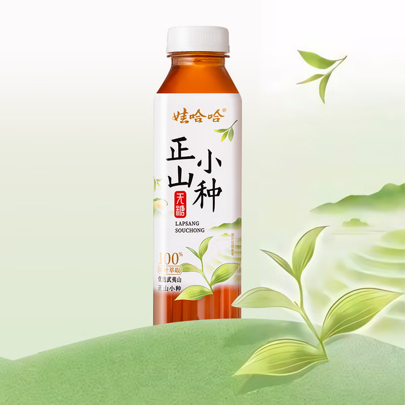 【Wahaha】Sugar-free Zhengshan Xiaozhong black tea 500ml*15