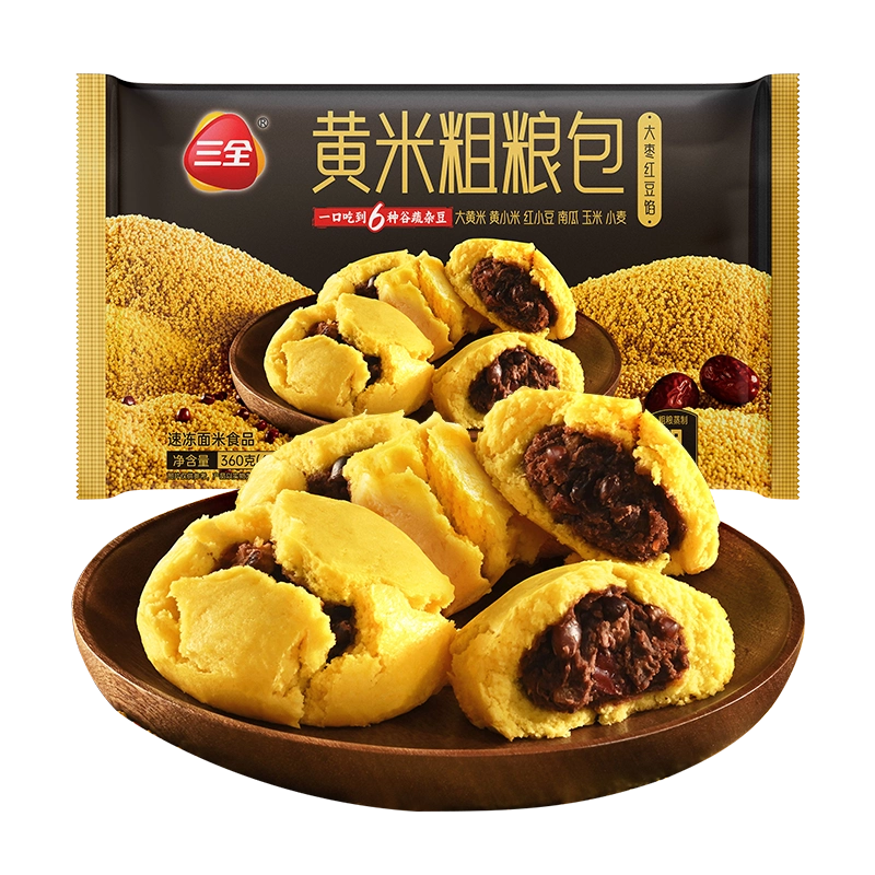 ❄️【三全】黄米粗粮包