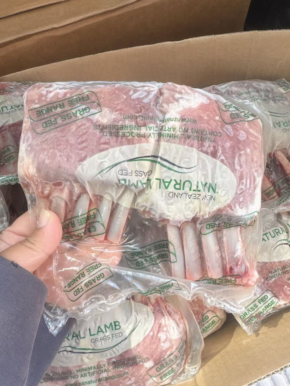 ❄️【New Zealand】Lamb rack 2 lbs