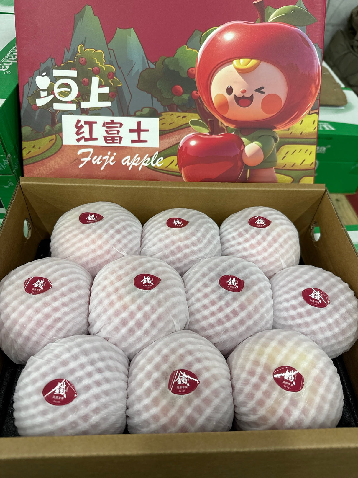 【垣上】红富士苹果礼盒 1盒2.5公斤