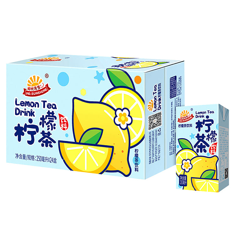 【Mr. Sunshine】Lemon Tea 250ml*24 boxes