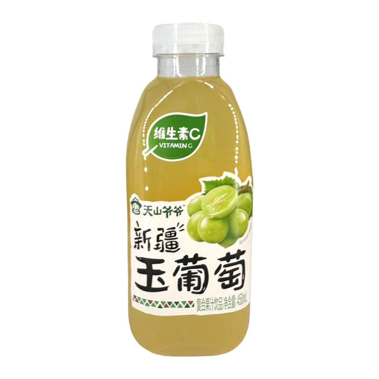 【Grandpa Tianshan】Xinjiang Jade Grape Juice Drink 400ml*15